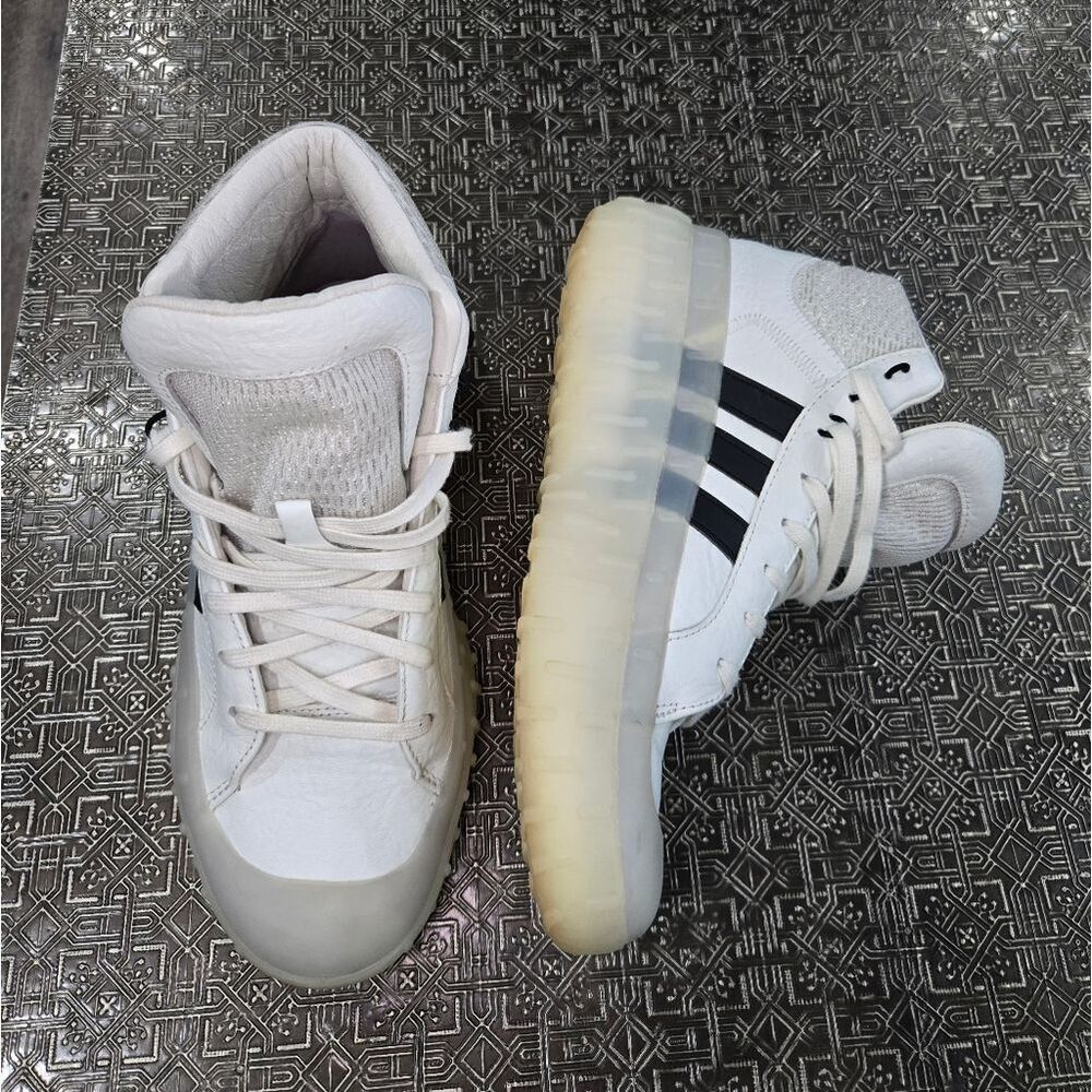 🐢 Adidas Yeezy Y-3 GR.1P Core White Size 8 Excellent Condition